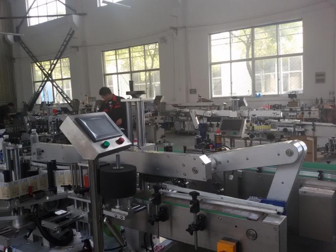 রাউন্ড শিশি 1.5KW জন্য 350 মিলি সেল্ফ আঠালো স্টিকার আবেলিং মেশিন