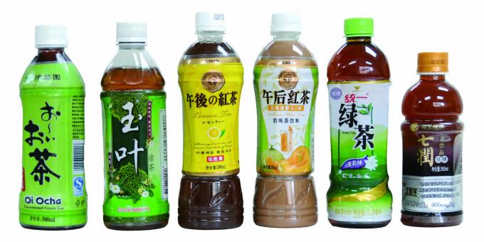 খনিজ জলের জন্য দুটি পক্ষের বোতল স্বয়ংক্রিয় সঙ্কুচিত স্লিভ লেবেল আবেদনকারী