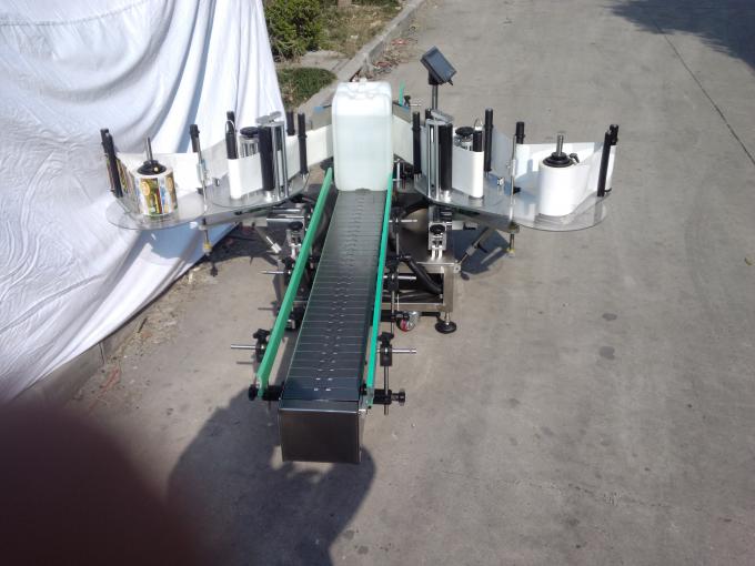 ছোট পেনিসিলিন বোতল লেবেল স্টিকারের জন্য কাস্টমাইজড স্বয়ংক্রিয় শিশি লেবেলিং মেশিন