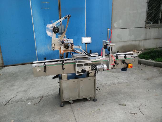 ছোট পেনিসিলিন বোতল লেবেল স্টিকারের জন্য কাস্টমাইজড স্বয়ংক্রিয় শিশি লেবেলিং মেশিন