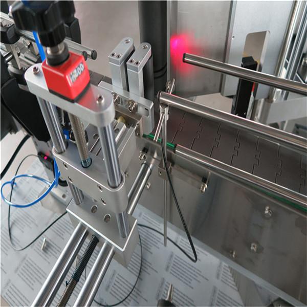 স্ট্যান্ডার্ড স্বয়ংক্রিয় রাউন্ড বোতল লেবেলিং মেশিন সামনে এবং পিছনে