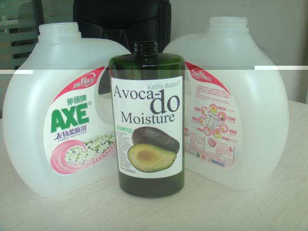 শ্যাম্পু ওভাল বোতল জন্য ডাব্লুটি -650 জিএস ডাবল সাইড স্টিকার লেবেলিং মেশিন