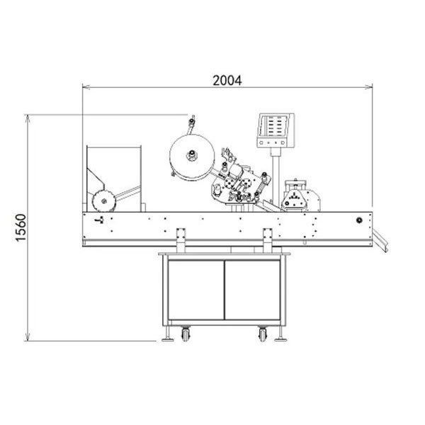 ছোট বোতলটির জন্য উচ্চ গতির পূর্ণ-স্বয়ংক্রিয় শিয়াল লেবেলিং মেশিন
