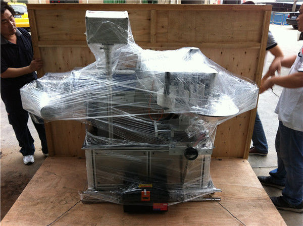 পানীয় শিল্পের জন্য ফল / শাকসবজি জুস রাউন্ড বোতল স্টিকার লেবেলিং মেশিন