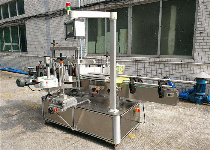 চীন শ্যাম্পু ফ্ল্যাট বোতল লেবেলিং মেশিন, স্ব আঠালো লেবেলিং মেশিন সামনে এবং পিছনে সরবরাহকারী