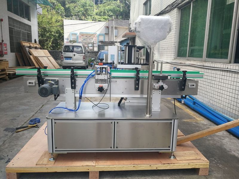 চীন রাউন্ড বোতল / ধারক / জার সরবরাহকারী সরবরাহের জন্য ওরিয়েন্টেটেড মোড়কের চারপাশে লেবেলিং সিস্টেম